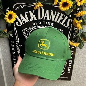 Green John Deere hat